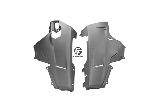 Carbon belly pan - carbon, for