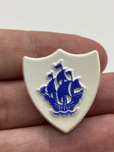 Vintage blue peter badge bbc - blue,
