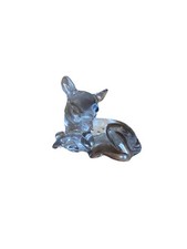 Baby Deer Glass Ornament /