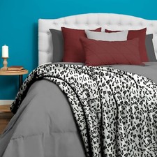 460gsm Large Blanket Fleece Travel Throw Sofa Bed Warm Cosy Soft Large Throwover