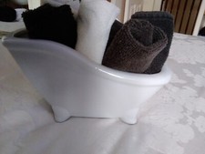 shabby chic bathroom accessories ceramic bath toiletries makeup