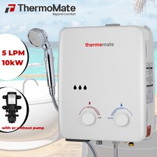 ThermoMate Instant Hot Water Heater Tankless GAS Boiler 5 LPM LPG Propane Shower