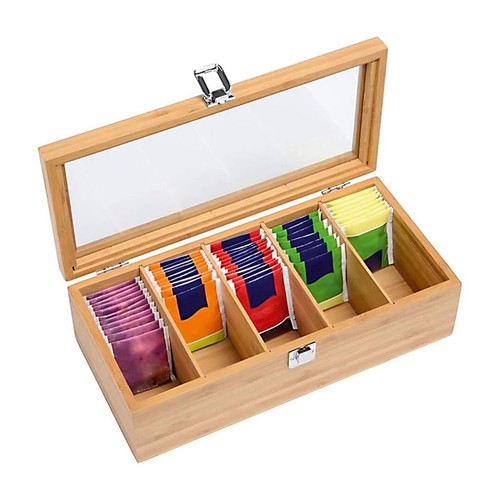 Cmoiso tea box - bamboo,,