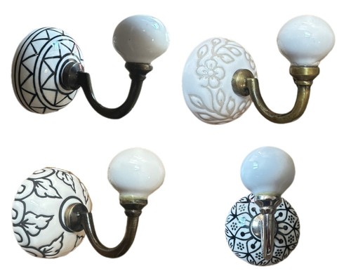 Chunky round hand painted - round,