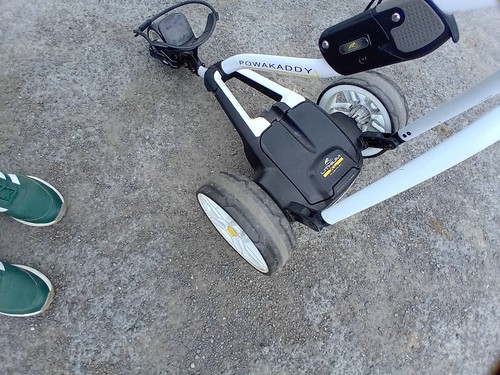 Electric golf trolley - trolley, battery