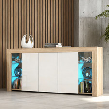 164cm Sideboard Oak Matt &