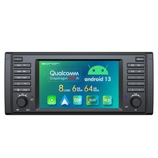 Eonon 8-Core 7" CarPlay Car GPS Stereo Radio Android 13 DAB+ BMW 5 Series E39 M5