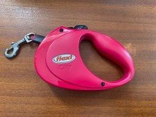 Flexi City Tape Dog Lead 2M Retractable Lead/Leash PINK Upto 35KG