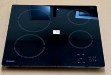 Hotpoint HR651CH 60cm 4 Zone Electric Ceramic Hob Black Glass with Touch Control