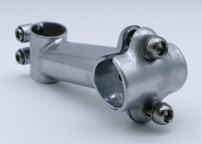 Vintage Silver Stem – 110mm – 25.4mm Bar / 25.4mm Steerer (1") Retro