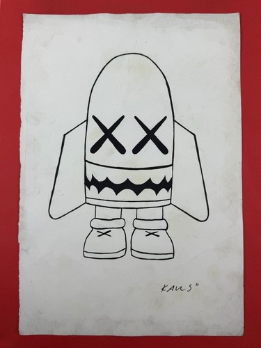 Kaws drawing and painting - kaws,