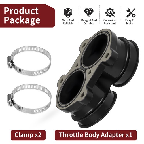 Throttle body adapter - body,