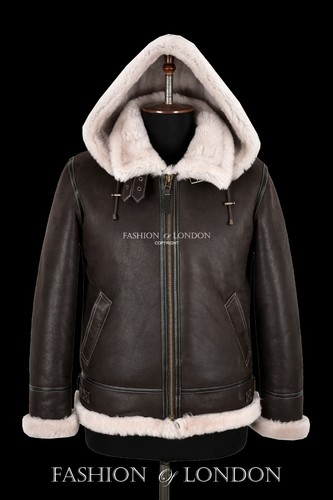 Men real shearling sheepskin - men's,