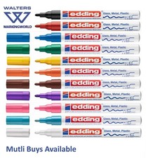 Edding 751 Fine Paint Marker Pen | 1-2mm Tip | All Colours & Metallics | 1 Pen