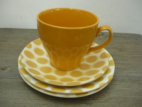 Tams england orange polka - polka, dot