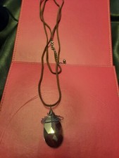 Ladies Drop Pendant Necklace 