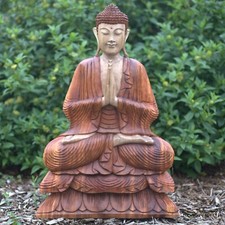 Large hand carved - carved, wooden