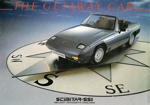 Reliant scimitar ss1 1985 - ss1, 1985-86