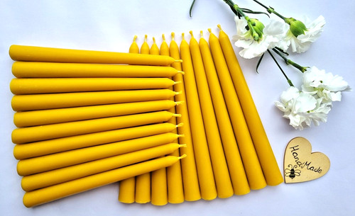 Handmade pure beeswax candles - pure,