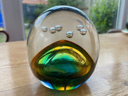 Glass paperweight - glass,
