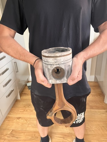 Large old piston - , and
