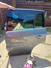 Vw Tiguan 2009 Side Rear Door Left Side  Paint Code LR7N Mountain Grey