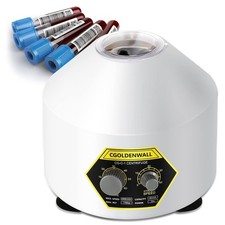CGOLDENWALL Lab Centrifuge  4000 RPM Max Speed, 0-60 Min. Timer, 1790 xg Max.