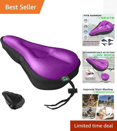 Gel bike seat cushion cover - gel,