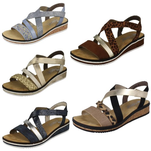 Ladies rieker wedge heeled - ladies,
