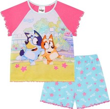 Bluey Girls Shortie Pyjamas