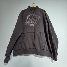 Blue 84 L Grey Quarter Zip