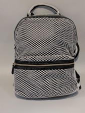 Barney's New York Backpack Black With White Mesh, Great Used Condition, Medium 