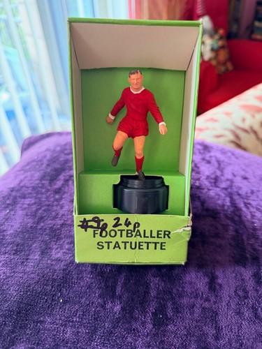 Subbuteo footballer statue - subbuteo,