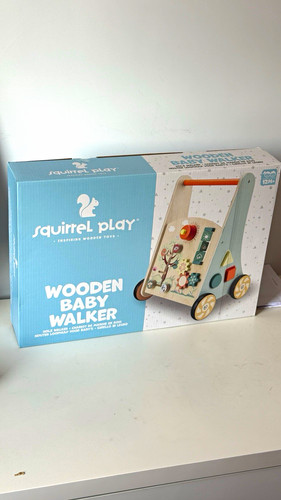 Squirrel play wooden baby - squirrel,