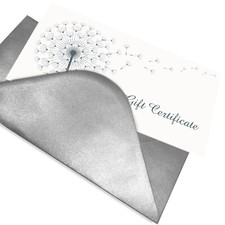 Blank Gift Vouchers, Blank