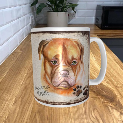 Bordeaux mastiff 11oz coffee - bordeaux,