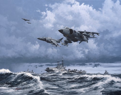 Sea harrier falklands - harrier,
