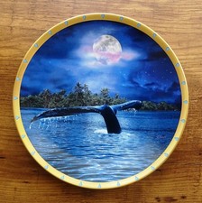 Moonlight Fantasy Plate Collection ‘Moonlight Voyager’ Whale Plate By Lenox L.ed