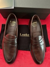NIB Loake Men's Dark Brown