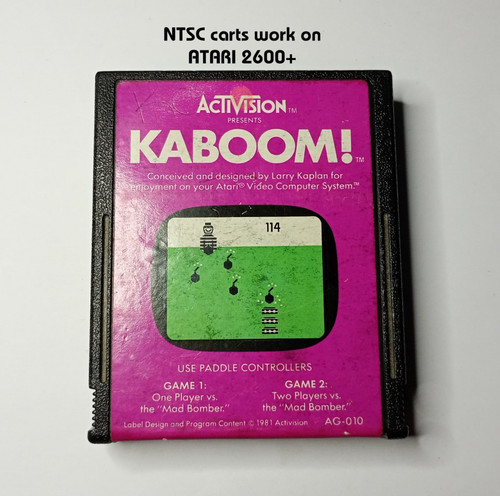 Kaboom atari 2600 7800 - kaboom!, 2600/7800/2600+