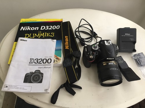 Nikon d3200 with lens - d3200,