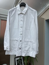 Women’s Cream Denim Jacket