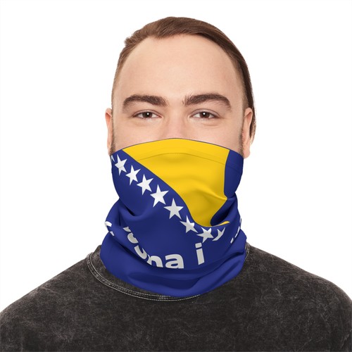Bosna hercegovina flag neck - i,