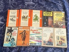 10 x John Buchan Paperbacks 1950s-60s Joblot Bundle