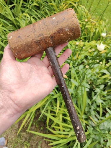 Hardwood carpenters mallet - hardwood,