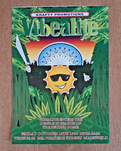 Vibealite rave flyer the - vibealite,