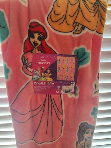 Disney princess plush - princess, throw
