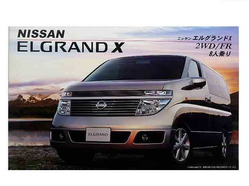 Fujimi nissan elgrand x - nissan,