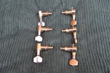 Full set of 6 Ibanez gold coloured tuning pegs from an Ibanez RG120