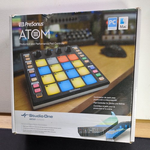 Boxed presonus atom 16 - atom,